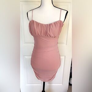Pink Mini Spaghetti Strap Dress | Size Small | NEW Never Worn Before